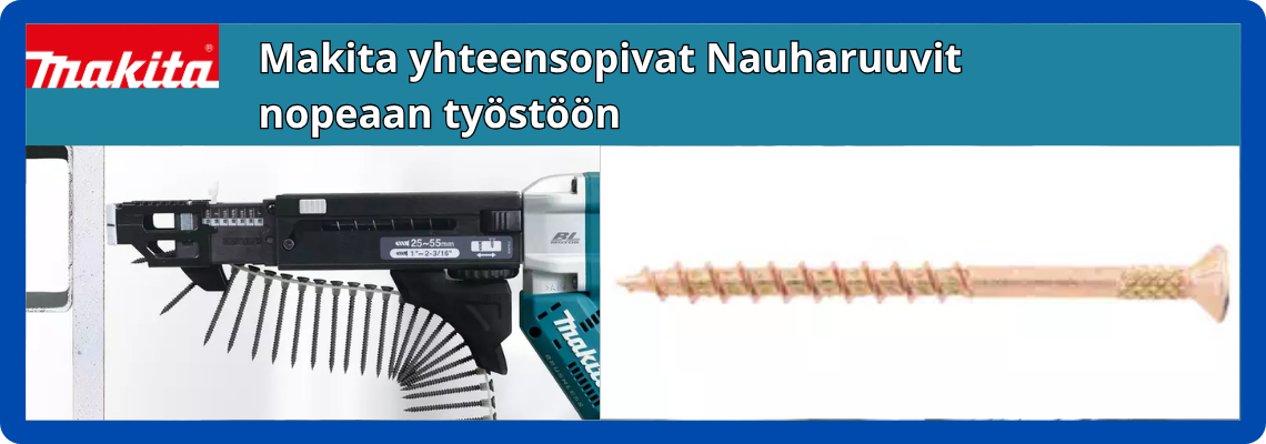 Makita nauharuuvit